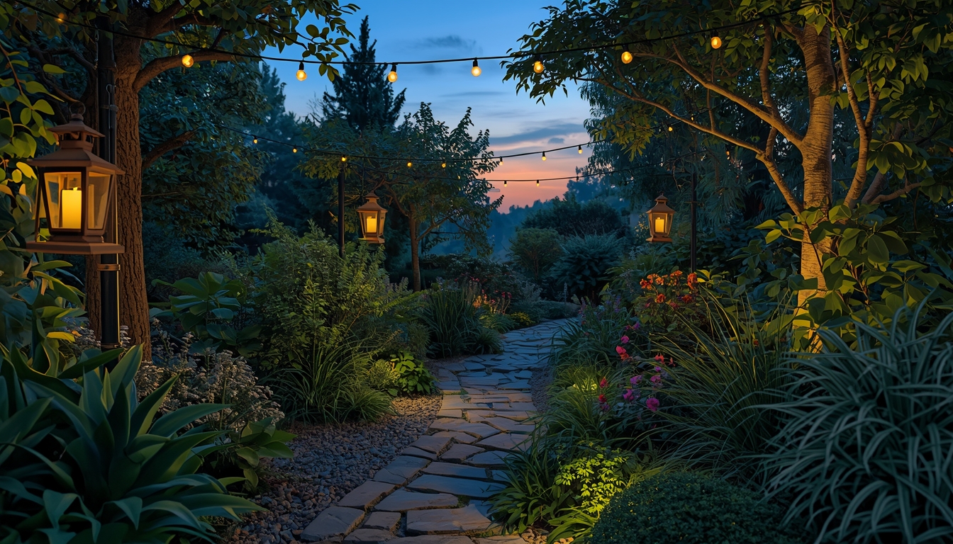 Anklefauna kerti világítás