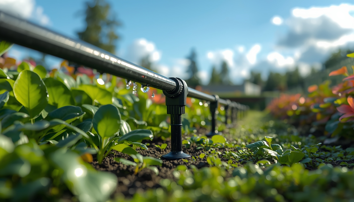 Csepegtető öntöző rendszer