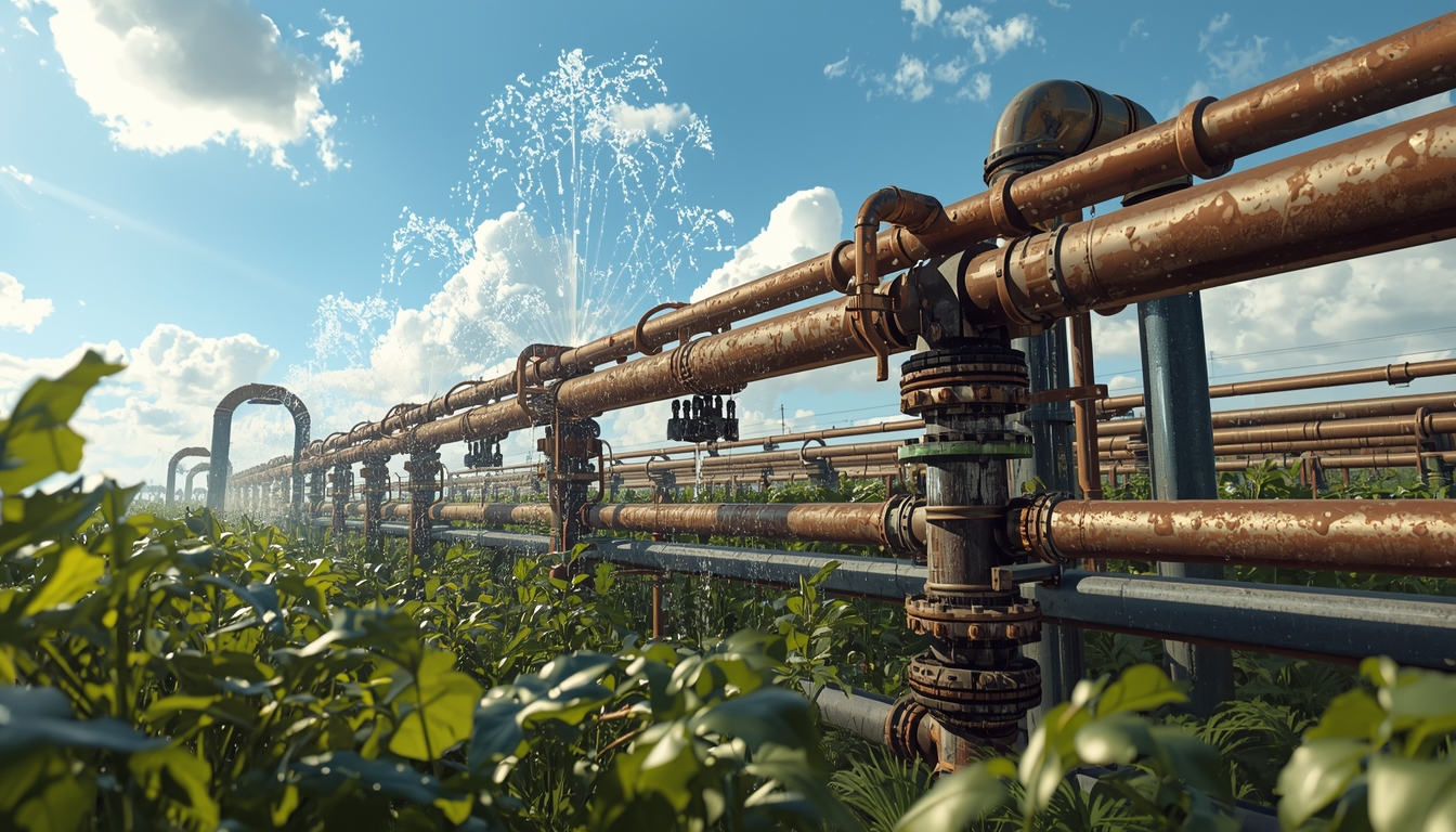 Anklefauna öntöző rendszer